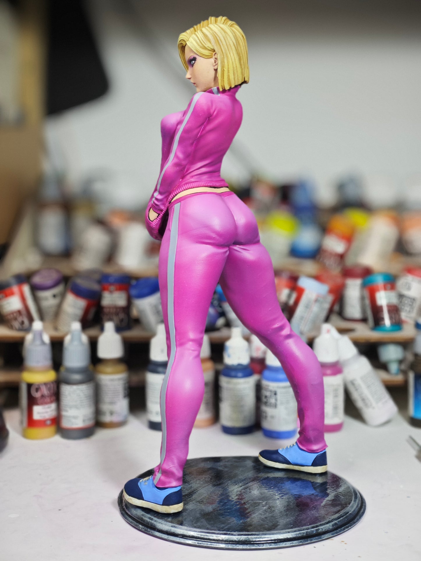 Figura Número 18 Dragon Ball Z realista