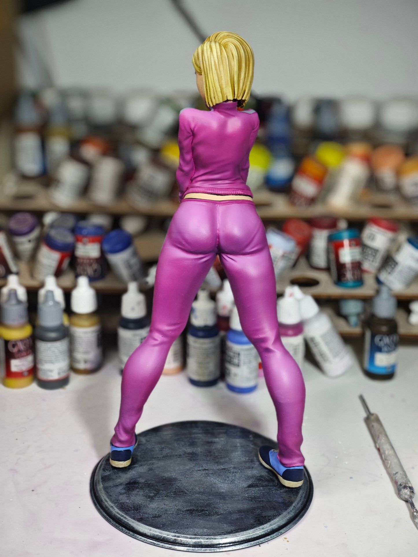 Figura Número 18 Dragon Ball Z realista