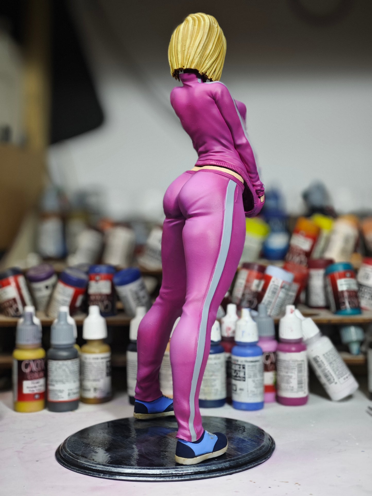 Figura Número 18 Dragon Ball Z realista