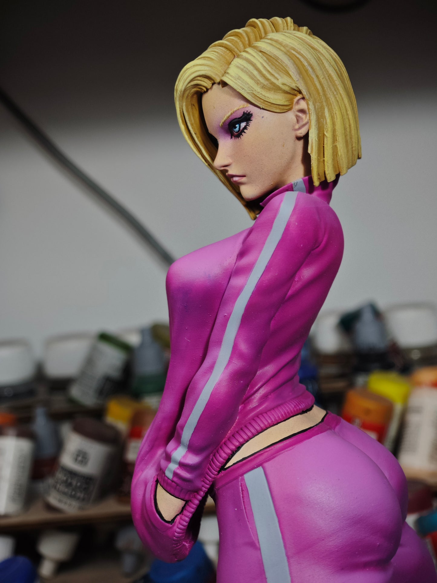 Figura Número 18 Dragon Ball Z realista