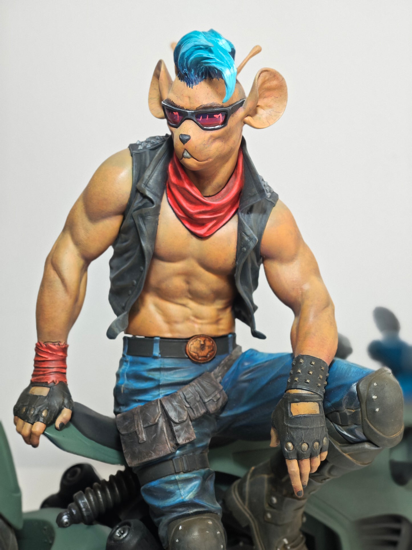 Figura de Motorratón de Marte - Biker Mice