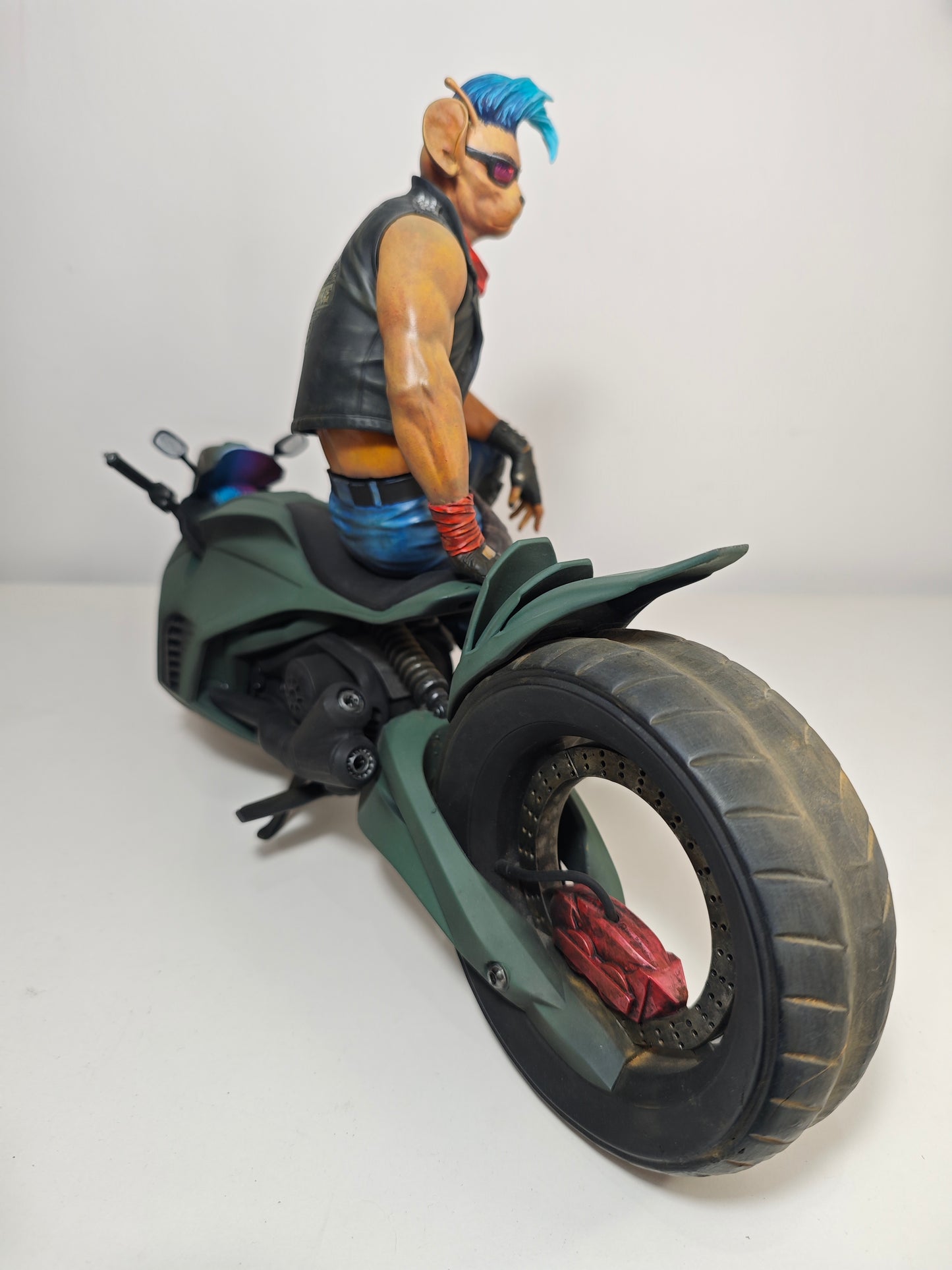 Figura de Motorratón de Marte - Biker Mice