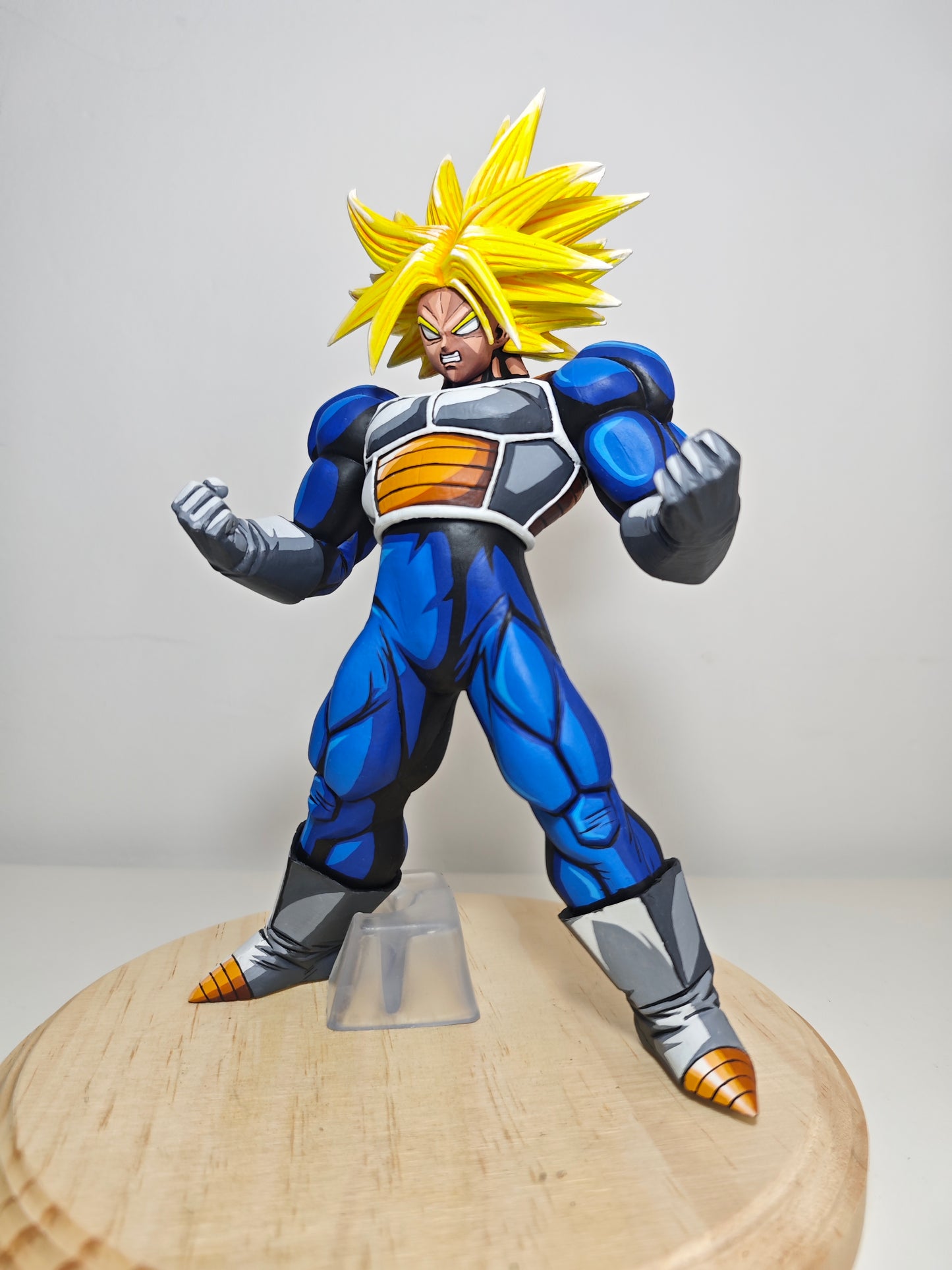 Figura Super Trunks SSJ Anime 2d Comic Color / Cel Shading Repaint