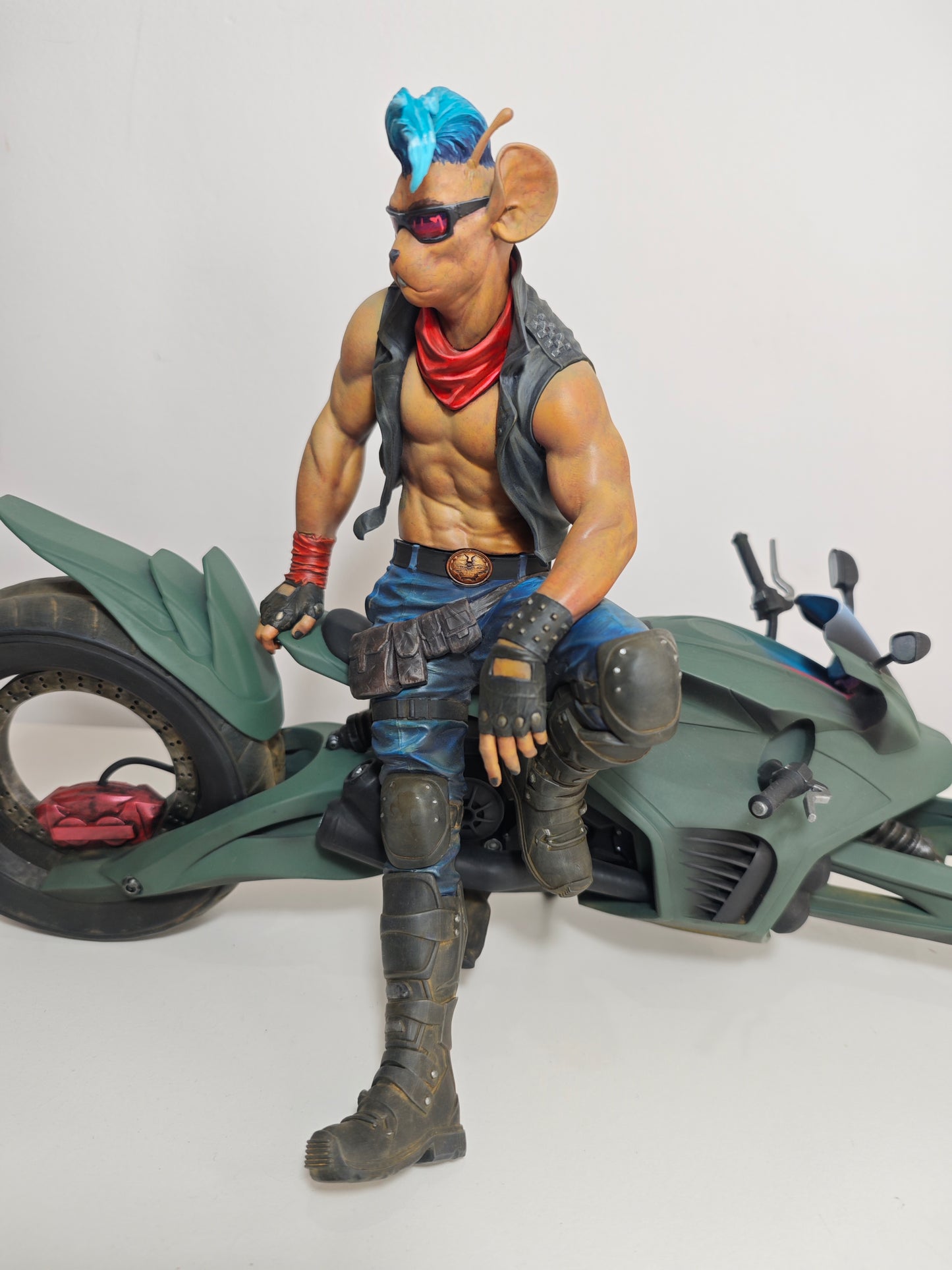 Figura de Motorratón de Marte - Biker Mice