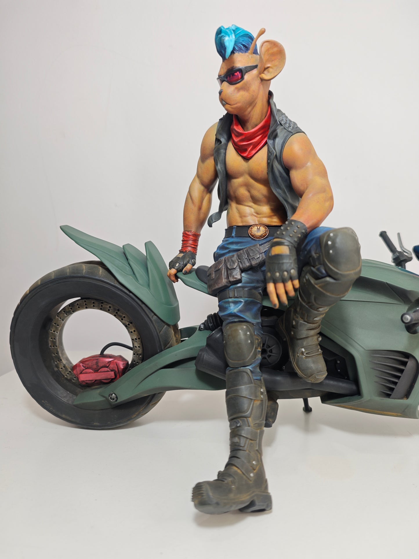 Figura de Motorratón de Marte - Biker Mice