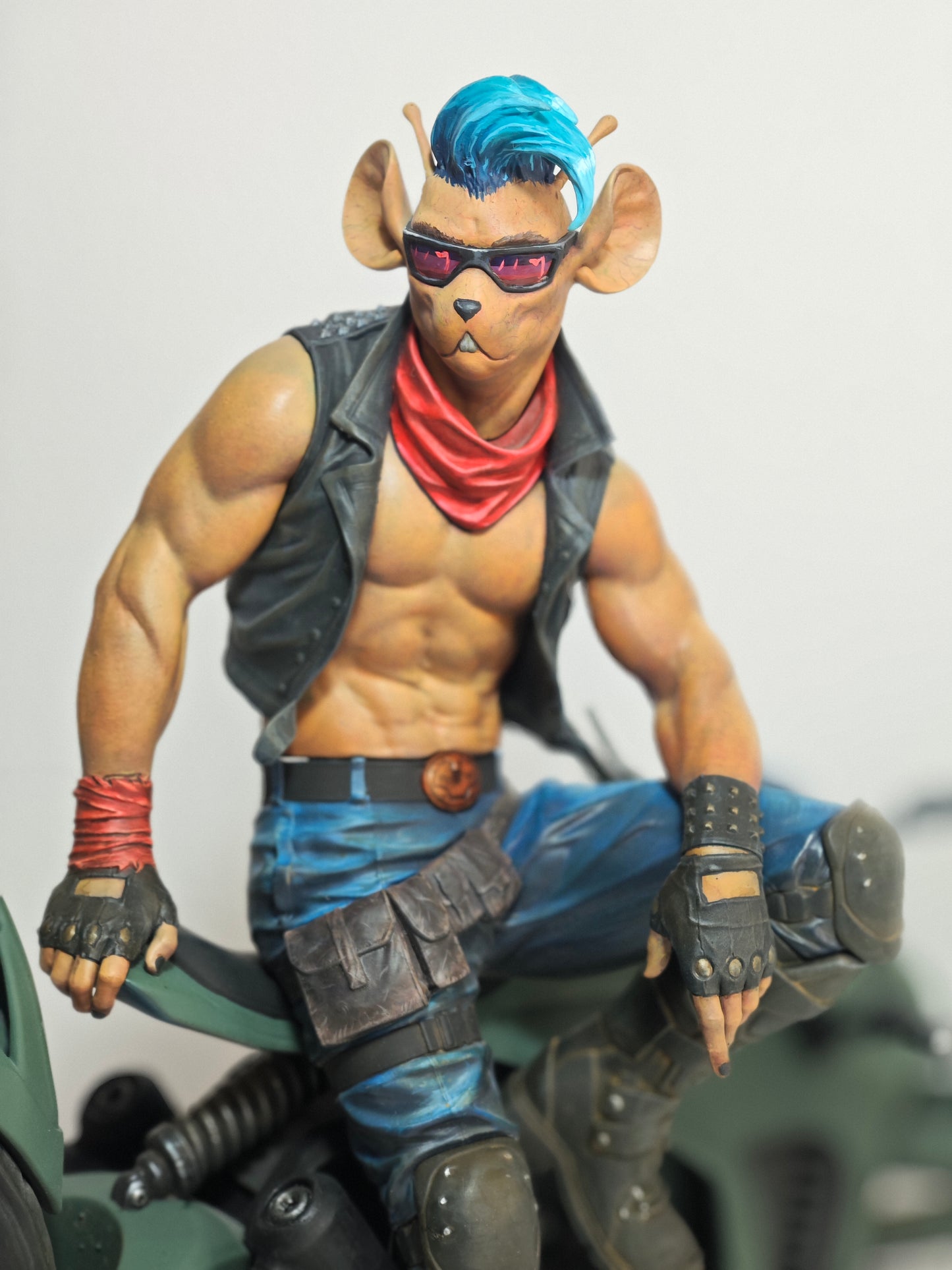 Figura de Motorratón de Marte - Biker Mice