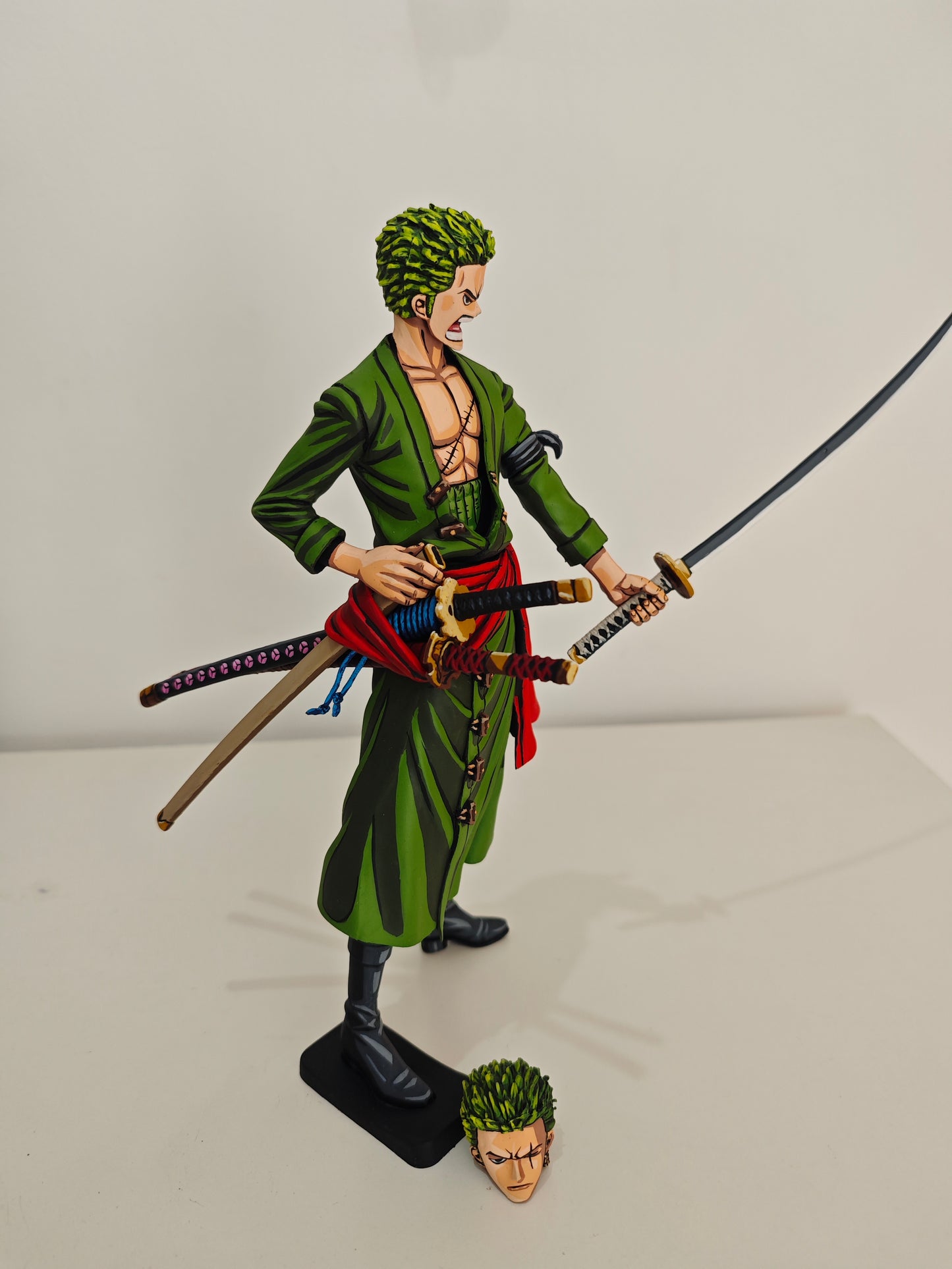 Figura Zoro de One Piece - Anime 2d Comic Color / Cel Shading Repaint