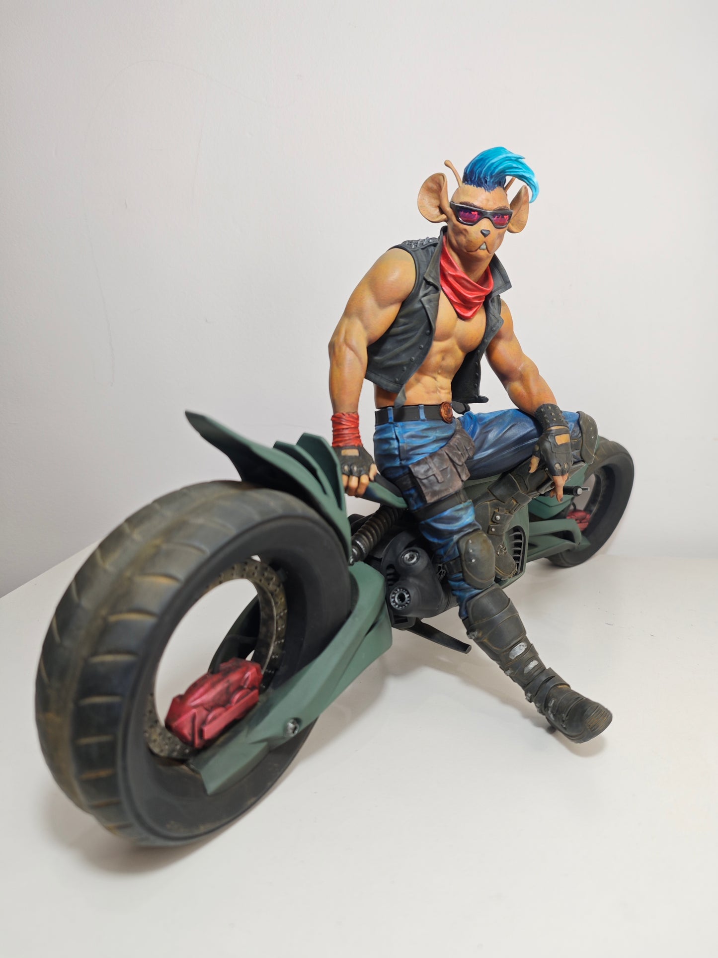 Figura de Motorratón de Marte - Biker Mice