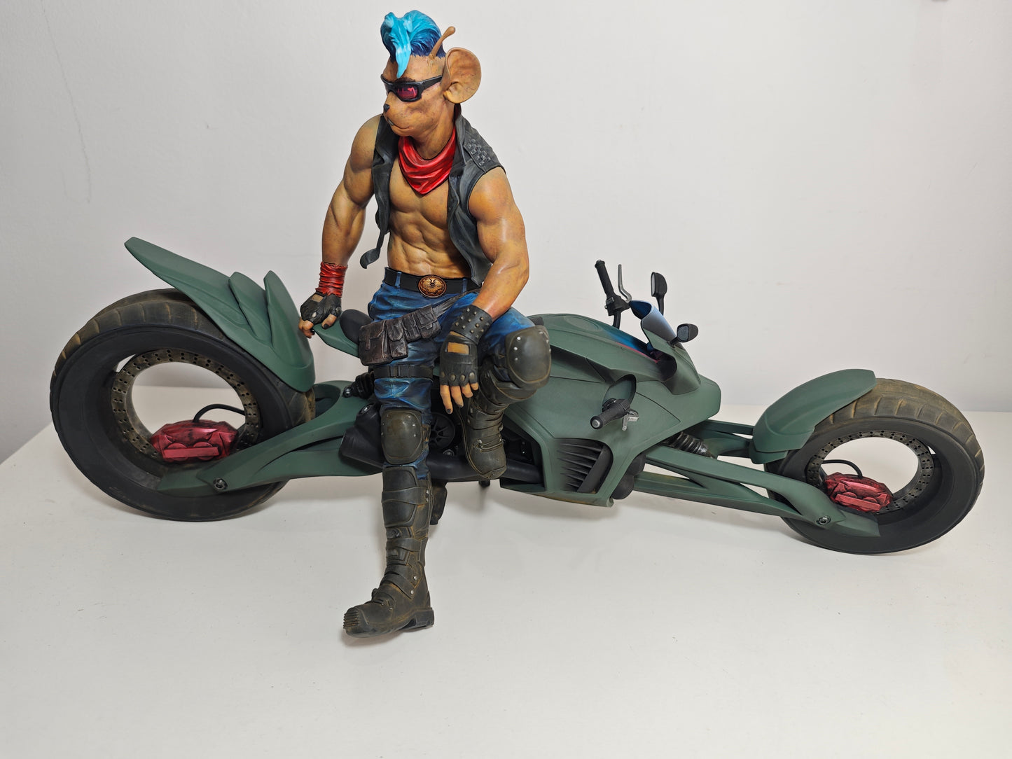 Figura de Motorratón de Marte - Biker Mice