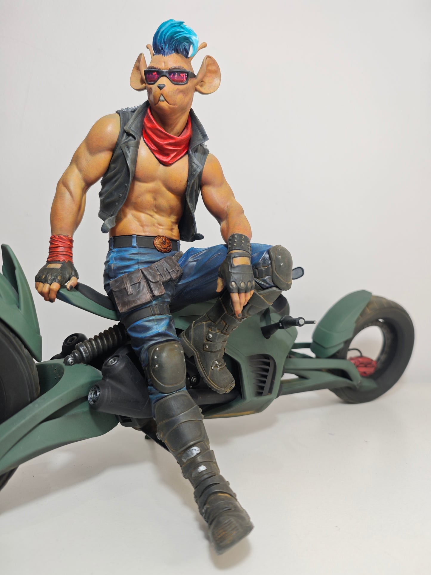 Figura de Motorratón de Marte - Biker Mice