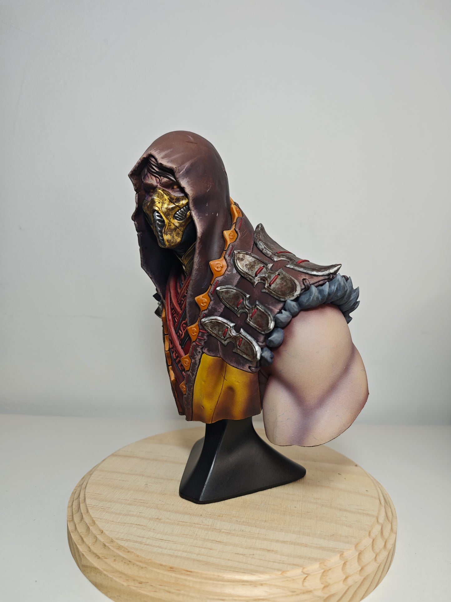 Figura busto Scorpion Mortal Kombat